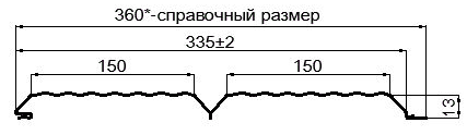 Фото: Сайдинг Lбрус-XL-В-14х335 NormanMP (ПЭ-01-1014-0.5) в Долгопрудном