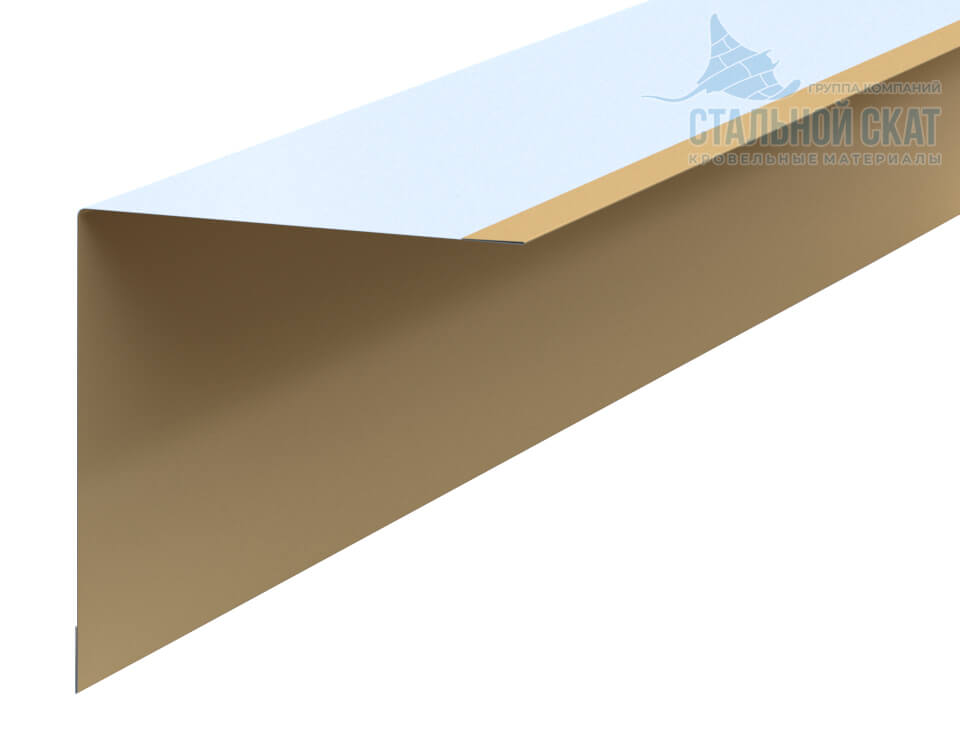 Планка угла внутреннего 75х75х3000 NormanMP (ПЭ-01-1014-0.5) в Долгопрудном