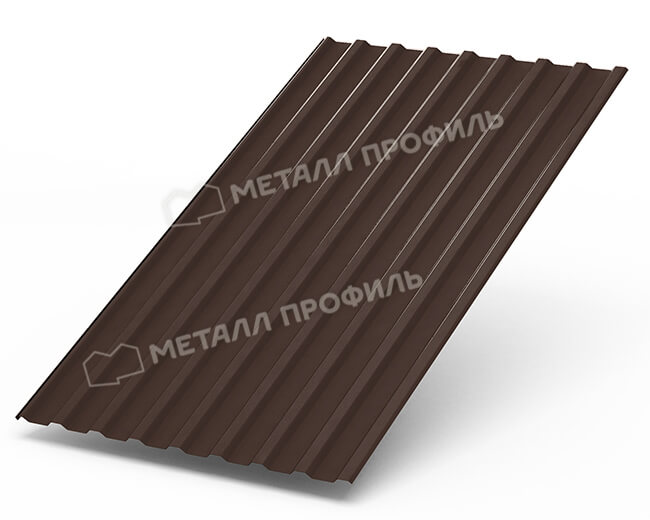 Фото: Профнастил МП20 х 1100 - R (Steelmatt-20-8017-0.4±0.08мм) в Долгопрудном