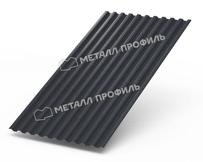 Фото: Профнастил С21 х 1000 - A (Steelmatt-20-7024-0.4±0.08мм) в Долгопрудном