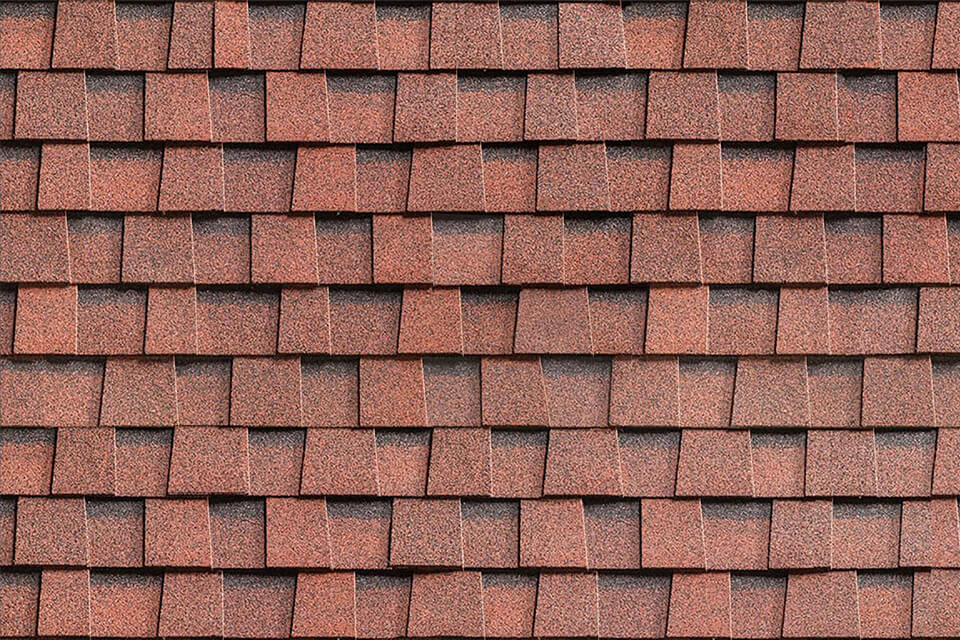 Фото: Черепица гибкая Технониколь Shinglas Ранчо красный в 