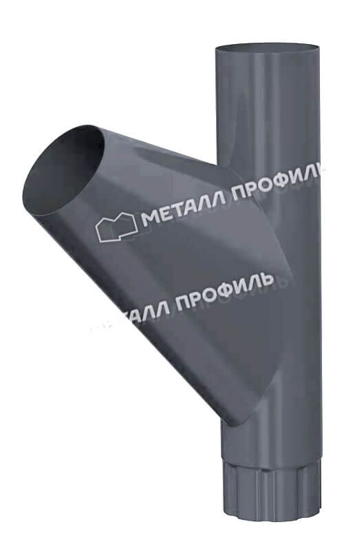 Тройник трубы Foramina Freeze D100 (FRZ_D-01-GreyGrey-0.5) в Долгопрудном