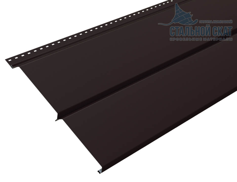 Сайдинг Lбрус-XL-14х335 (VALORI-20-DarkBrown-0.5) в Долгопрудном