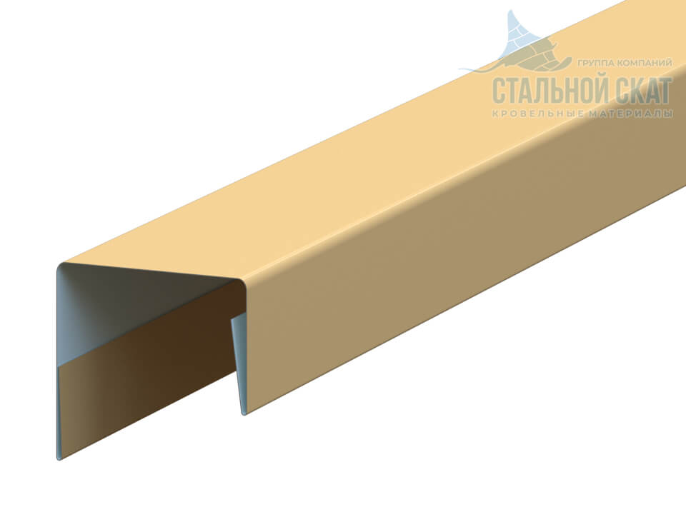 Планка П-образная 23х22х2000 NormanMP (ПЭ-01-1015-0.5) в Долгопрудном