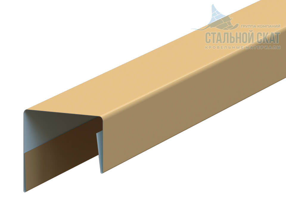 Планка П-образная 23х22х2000 NormanMP (ПЭ-01-1014-0.5) в Долгопрудном