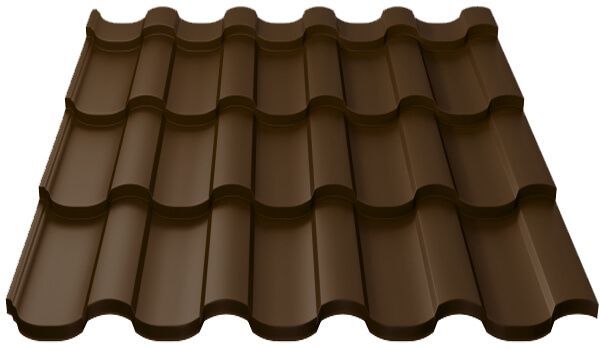 Металлочерепица МП Монтекристо-SL (PURETAN-20-8017-0.5)